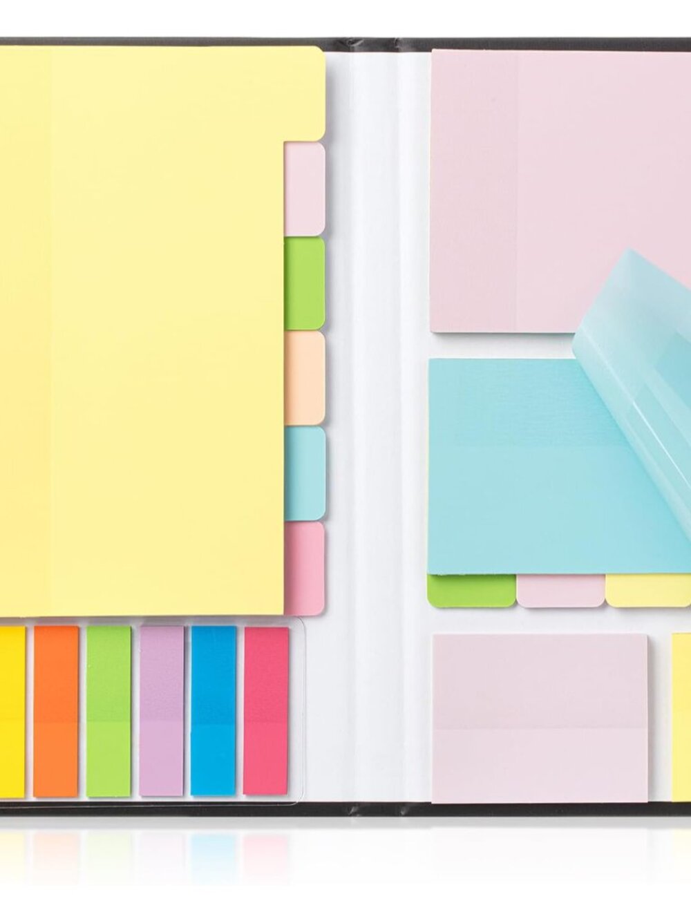 Transparent Sticky Notes Set, 380 Pack